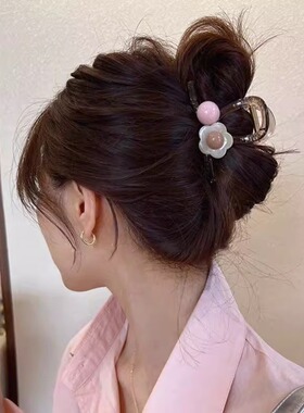夏日百搭花朵抓夹女头饰花朵发夹