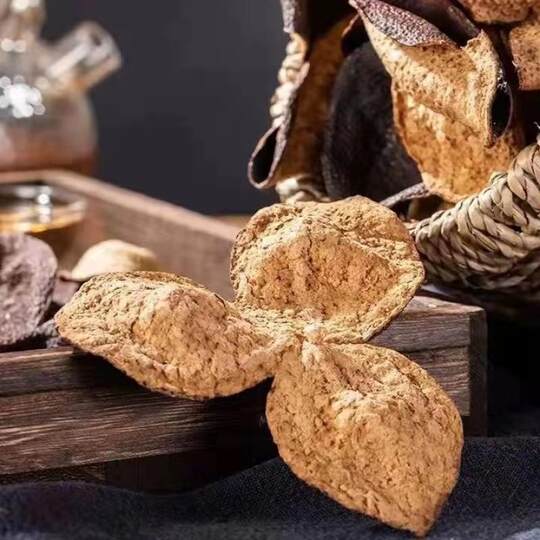 新会老陈皮正品500g袋装泡茶水橙皮广东特果皮百年晒干优质止咳