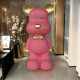 The oversized violent bear can only enter and exit as a decorative ornament