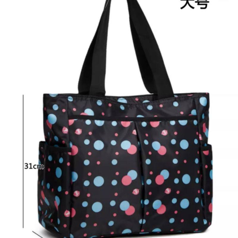 手提包大号短途旅行多口袋手拎妈咪包外出大容量购物袋女士包帆布,淘宝优惠券,粉丝福利购,淘宝优惠卷