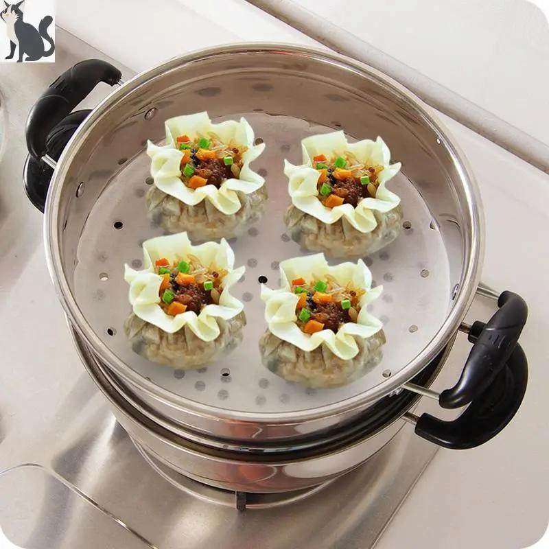 蒸笼垫纸一次性蒸笼纸不粘锅油纸垫食品级不粘蒸饺蒸馒头包子纸用,淘宝优惠券,粉丝福利购,淘宝优惠卷