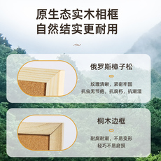 Мягкая фото доска 软木板照片墙贴家用留言板ins风装饰桌面记事板挂墙上幼儿园毛毡作品背景墙图钉水松板双面用便签公告展示板