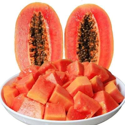 广西红心水果木瓜新鲜当季爆甜冰糖心自然熟孕妇可食整箱5斤批发