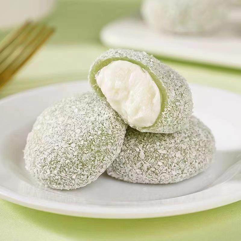 15枚/牛油果咸豆乳泡芙雪媚娘奶糯叽叽福团休闲小零食网红食品,淘宝优惠券,粉丝福利购,淘宝优惠卷