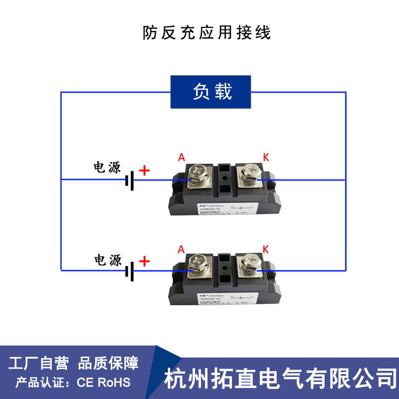 肖特基二极管MURB200A-100 50A100A150A200A300A 60V100VDC低功耗 - 图0