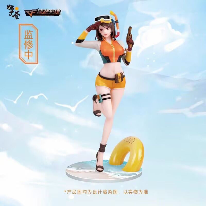 CF穿越火线CF穿越火线 官方正版 云悠悠 晴雅 蝴蝶 关小雨 空手办