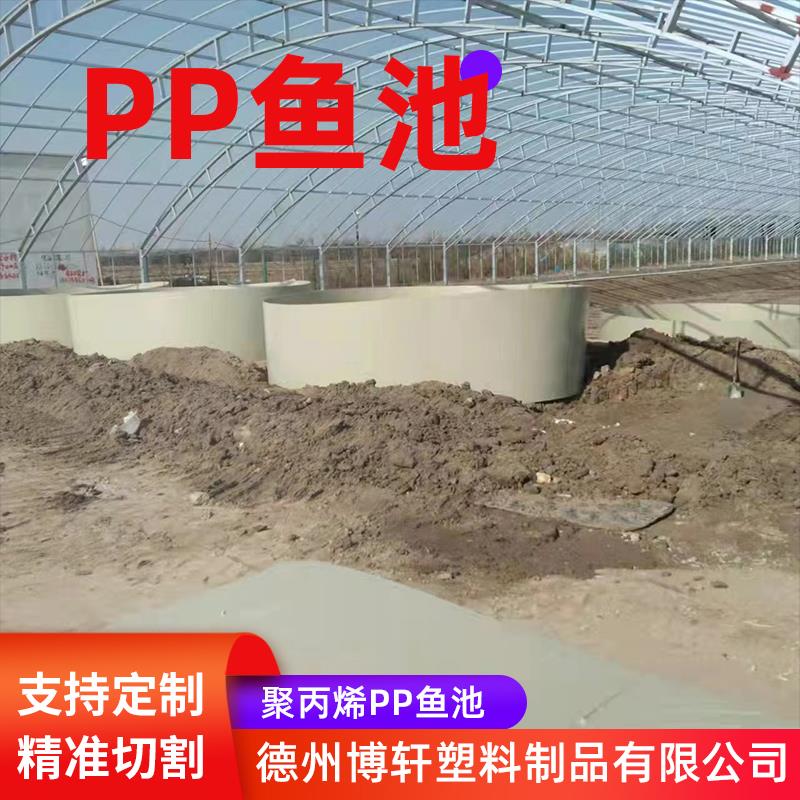 源头厂家PP路基养殖桶鱼池抗氧化pp养殖池耐酸碱现场订做安装 - 图1