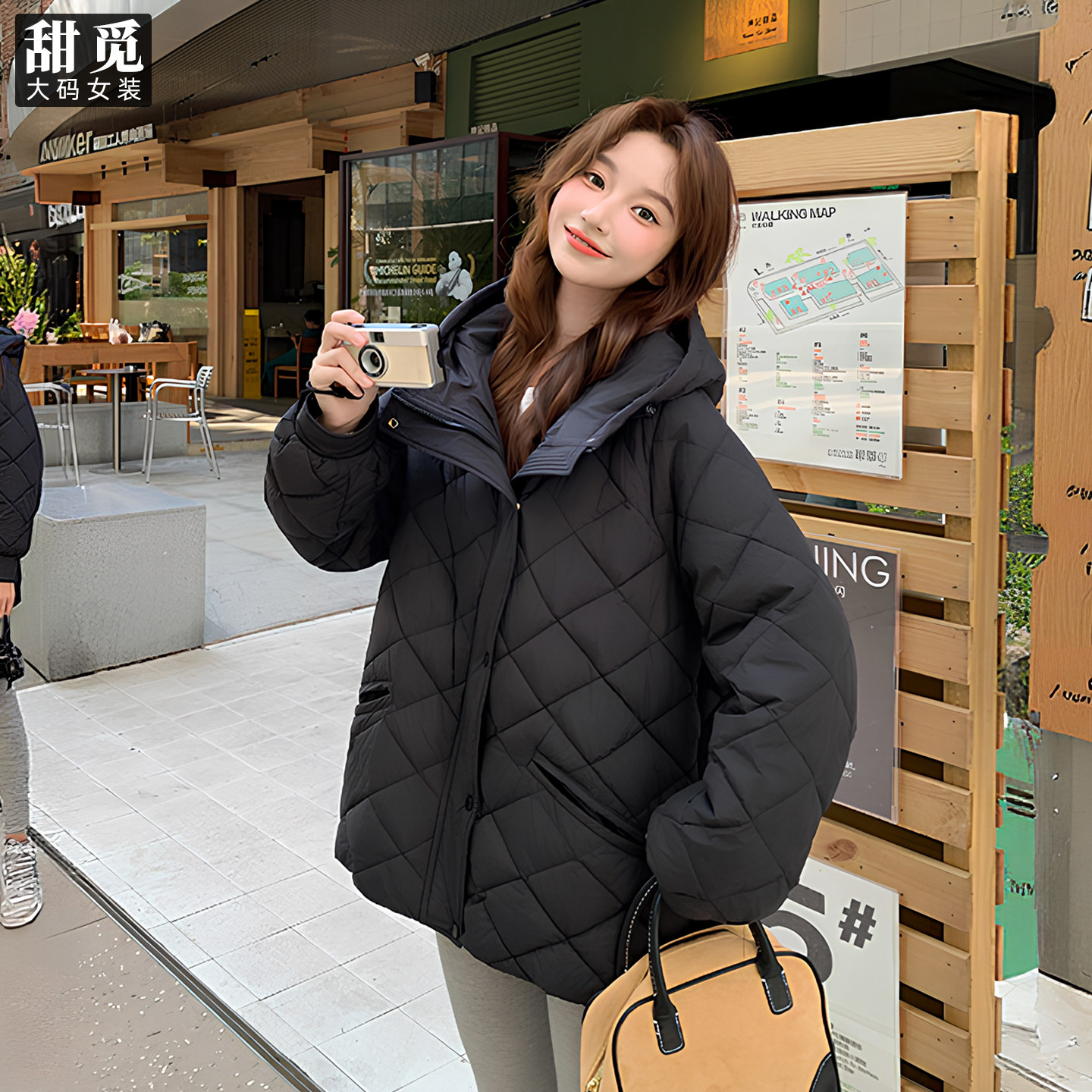 甜觅特大码女装冬装胖mm270斤高档90白鸭绒多色百搭轻薄羽绒服,淘宝优惠券,粉丝福利购,淘宝优惠卷