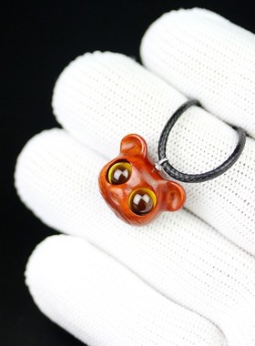 小叶紫檀老鼠红木本命年吊坠