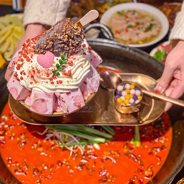Internet celebrity Mianmiansha ice bowl Korean ice cream shaved ice bowl