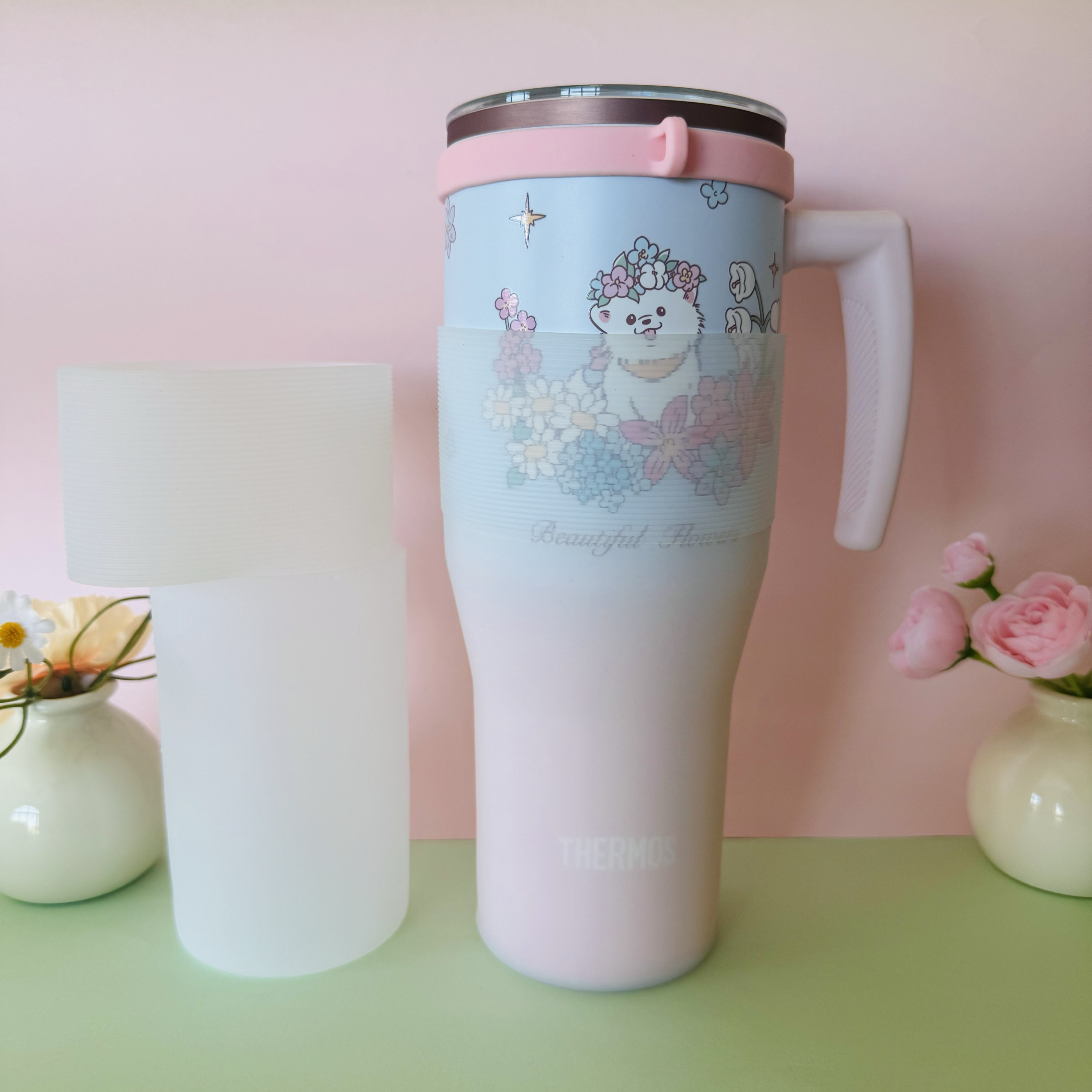 定制全包硅胶杯套膳魔师保温杯套保护套1.1L巨无霸杯套冰霸杯底座,淘宝优惠券,粉丝福利购,淘宝优惠卷