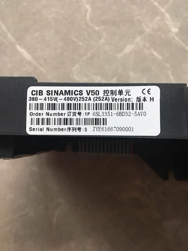 西门子CIB V50控制单元6SL3351-6BD32-5AV0全新现货-图3