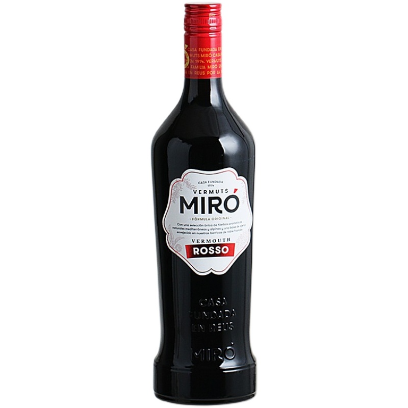 MIRO VERMOUTH特米罗干白红威末酒西班牙进口洋酒开胃酒餐酒1L-图3