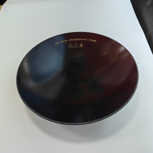 商用大功率电磁灶配件 400mm凹微晶锅玻璃陶瓷微晶板 炒炉灶通用 - 图2