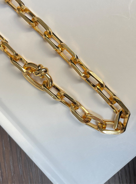 little joys打结链条项链女无限的爱蛇骨链简约小众choker叠戴潮