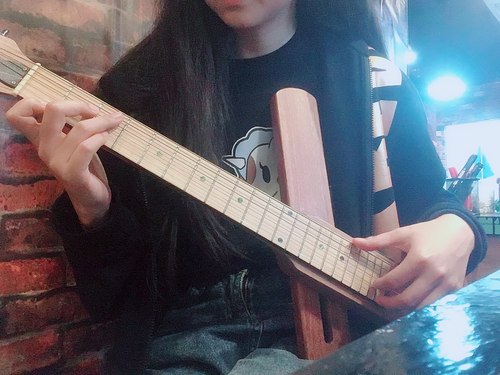 古典琴折叠静音吉他旅行便捷吉他带包初学者吉他男女生入门-图2