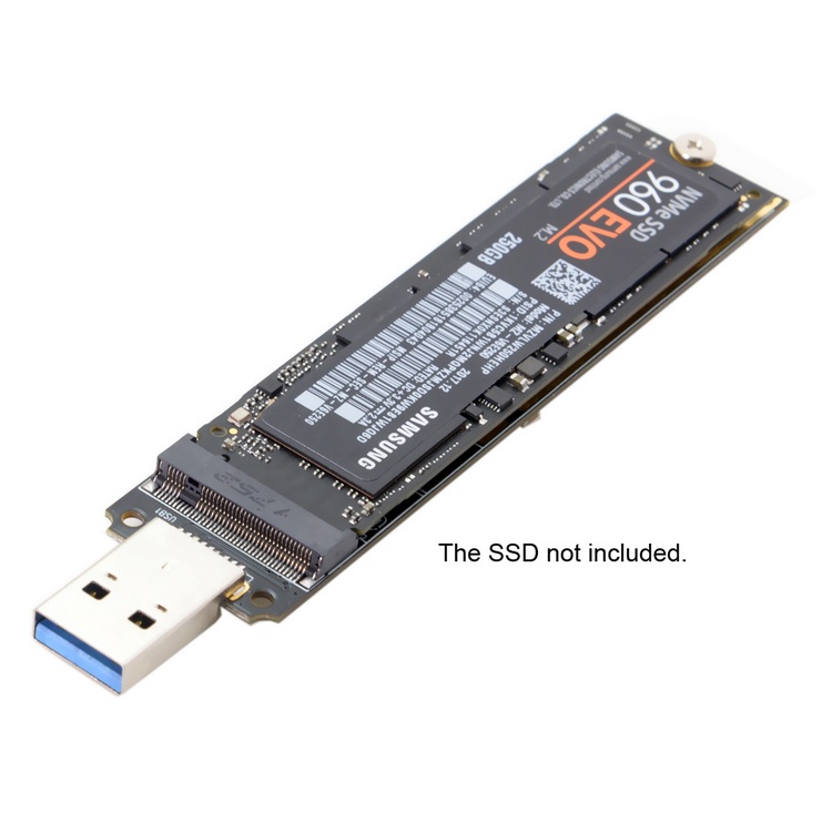 M.2 NVME SSD转USB 3.1TYPE C固态移动硬盘盒直插980 981 970 961 - 图2