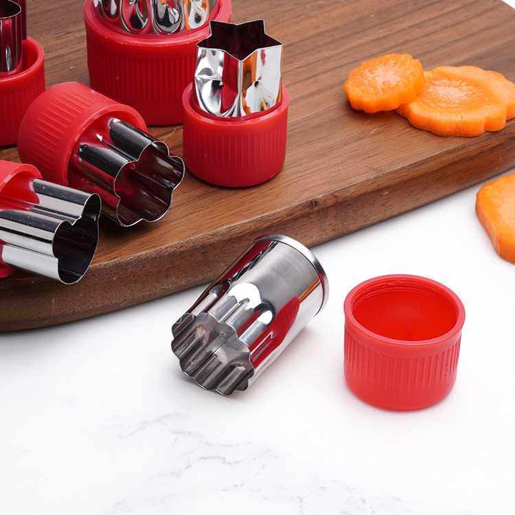 新款直销不锈钢压花切蝴蝶面模具印花6件套模花器橡皮泥印花套装,淘宝优惠券,粉丝福利购,淘宝优惠卷