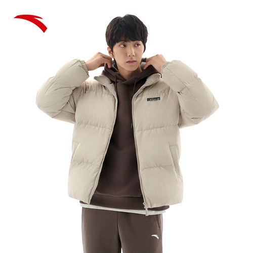 安踏多彩羽绒服 | 面包服男冬季防风保暖防泼水羽绒服152548901N - 图1