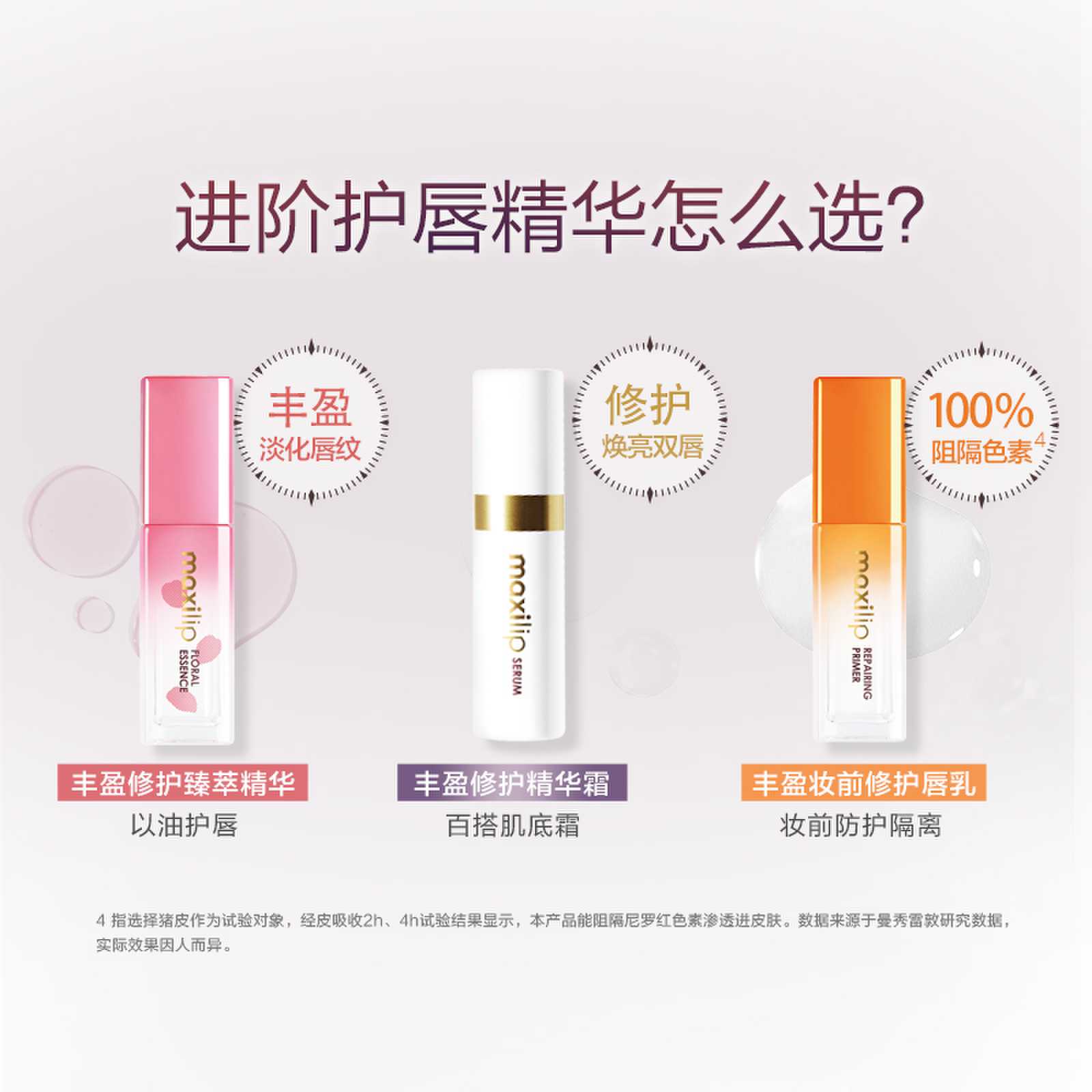 曼秀雷敦丰盈修护唇部精华唇蜜口红打底滋润保湿淡化唇纹去死皮