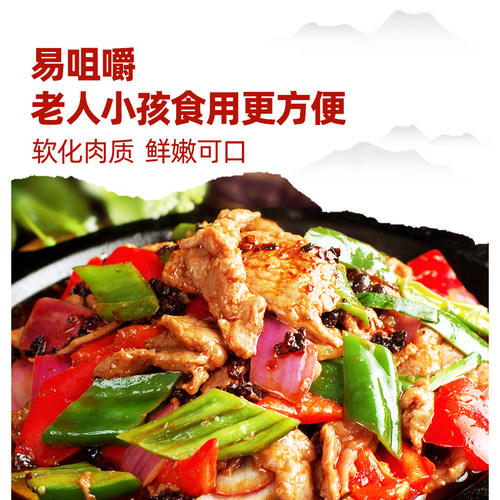 安琪嫩肉粉食用松肉粉家用商用腌牛肉鸡肉烧烤调味料厨房烹饪调料 - 图2