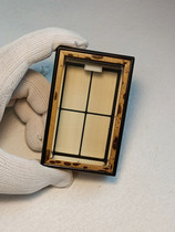 Zhang Shenglin Mingming Box Spotted Bamboo Plum Deer Bamboo Insert Old Red Wood Bamboo Sandfly Box Admiralty Box Sandfly Insect Box Yellow Sandfly