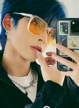 桔里防紫外线街拍男士街拍个性