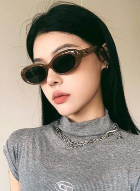 防紫外线高级感复古辣妹太阳镜