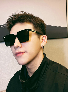 复古潮流偏光太阳镜方形