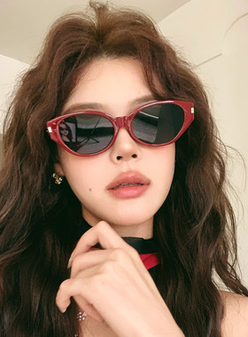 韩系猫眼小框太阳镜可可镜