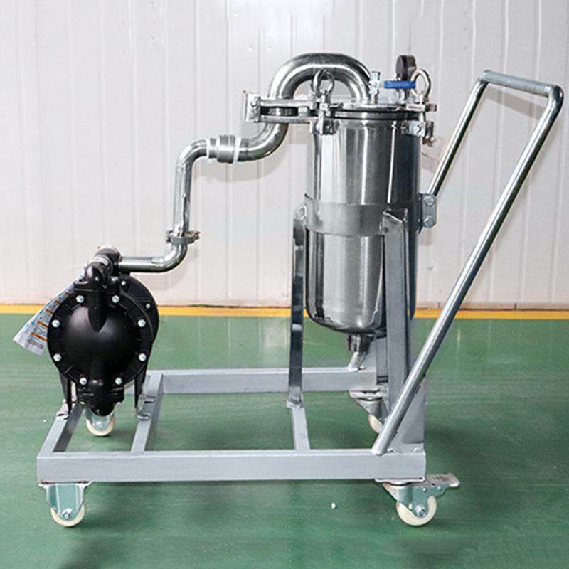 广东不锈钢移动袋式过滤器化工乳胶漆油漆多功能过滤器,淘宝优惠券,粉丝福利购,淘宝优惠卷