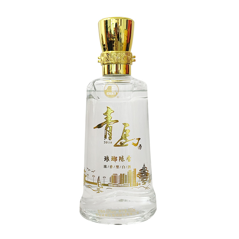 官方授权青岛琅琊台52度陈香3号浓香型白酒500ml*6瓶整箱粮食酒