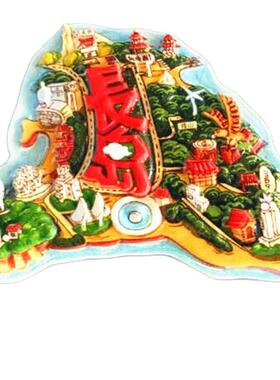 树脂印刷冰箱贴厂家来样定制 印刷3D立体冰箱贴 旅游纪念品