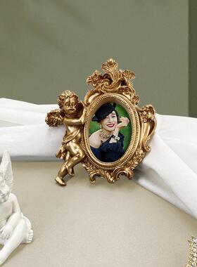 跨境可代发拍照道具维多利亚风可爱天使树脂摆件欧式饰品拍照摄摆