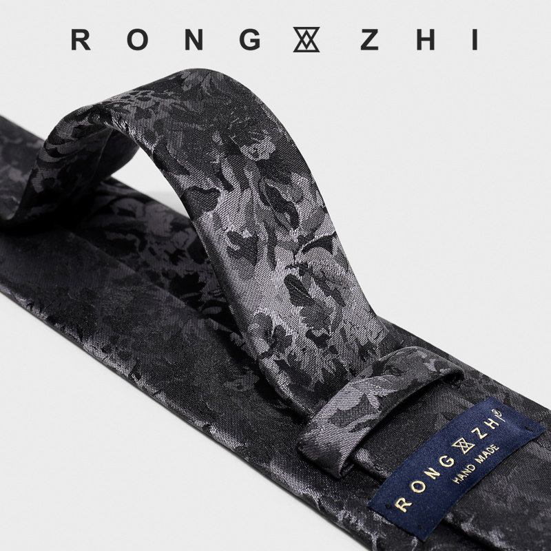 桑蚕丝手工复古羊毛衬真丝领带男高级感浅灰国风提花商务新郎结婚,淘宝优惠券,粉丝福利购,淘宝优惠卷