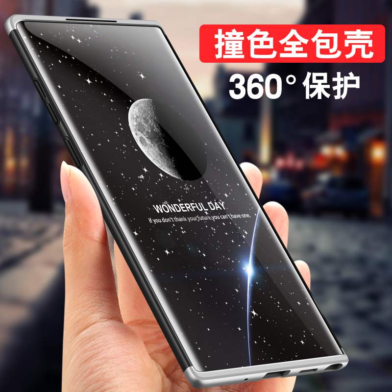 GKK三星note10手机壳三星note10+新款轻薄防摔保护套note十撞色-图0