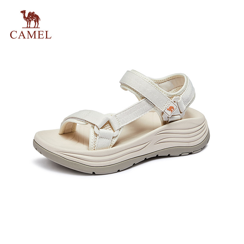 骆驼女鞋2025夏季新款增高沙滩鞋复古休闲运动户外休闲鞋凉鞋女,淘宝优惠券,粉丝福利购,淘宝优惠卷
