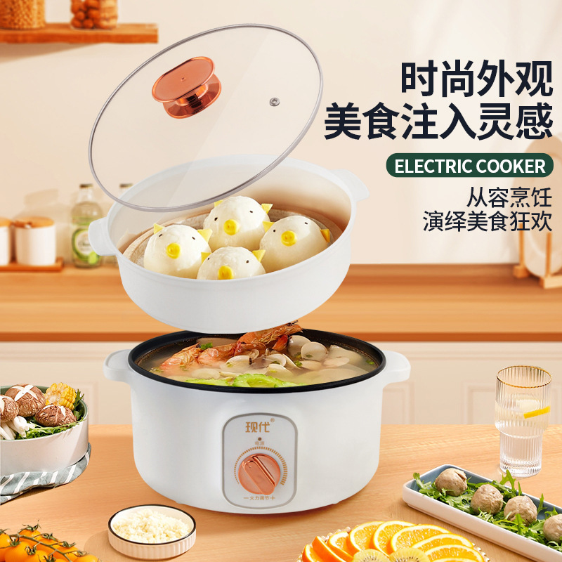 c电煮锅多功能一体锅电火锅Cooker上蒸下煮两用礼品other/其他 A3 - 图2