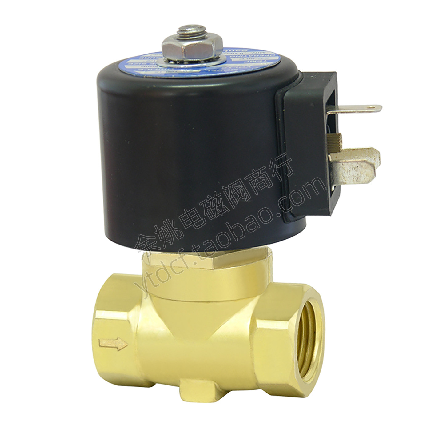 三力信ZCM煤气天然气专用电磁阀常闭电磁阀黄铜铸铁不锈钢法兰,淘宝优惠券,粉丝福利购,淘宝优惠卷