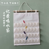 Водонепроницаемый холст детская питьевая вода для записи пакета детского сада точно записывает стандарт питьевой воды