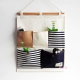 Ткань подвесная сумка для хранения общежития шкаф шкаф на стену подвесная сумка простая многослойная сумка для хранения домашняя стена висящая мешок мусора