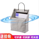 Ткань, коробочка для хранения, система хранения, подвесной органайзер, простой и элегантный дизайн, из хлопка и льна