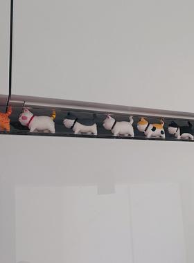 冰箱顶上面的摆件招财猫咪桌面摆件玄关装饰客厅电视柜桌面装饰品