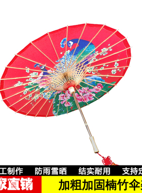 怀旧展厅商场走廊茶楼泸州油纸伞