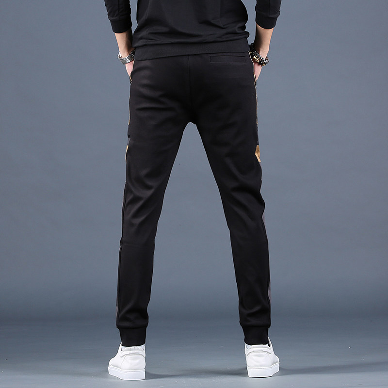 加厚男潮流修身百搭工装裤子休闲裤 mensniuzai休闲裤