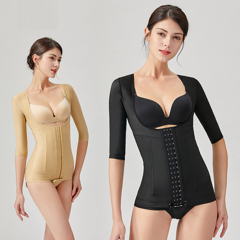 腰腹环吸抽脂术后束腰手臂塑形衣 蔻维蕥塑身连体衣