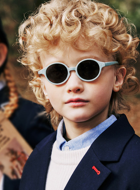 0-3岁2024儿童新款硅胶太阳镜小童可爱宝宝偏光户外墨镜潮 8191