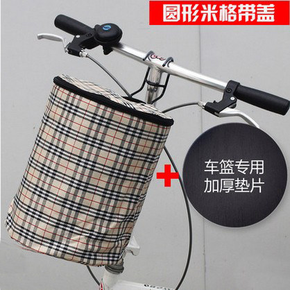 折叠自行车挂框前篓电动车车篮车筐滑板车前挂车筐菜篮子骑行配件,淘宝优惠券,粉丝福利购,淘宝优惠卷