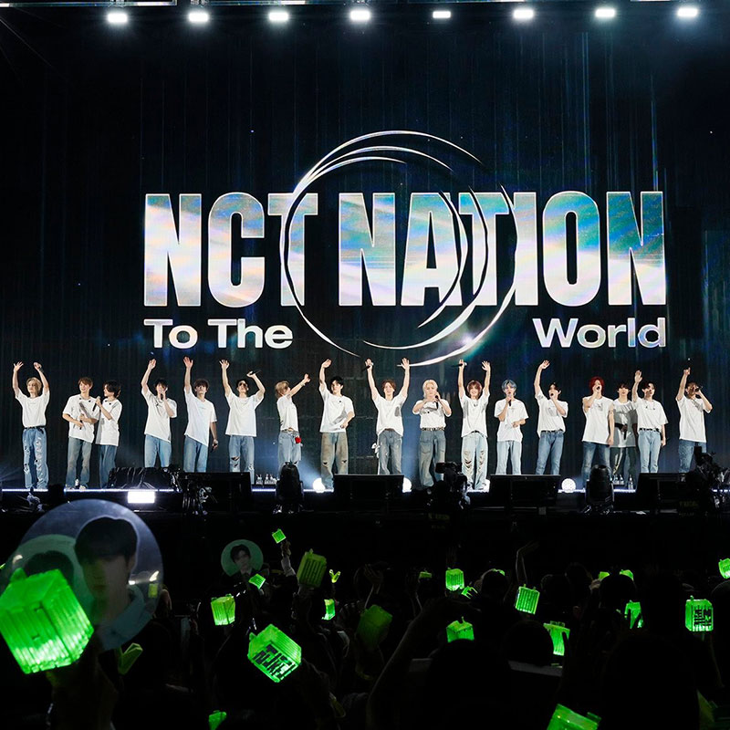 NCT NATION2023ToTheWorld演唱会周边同款短袖T体恤上衣服打底衫 - 图0