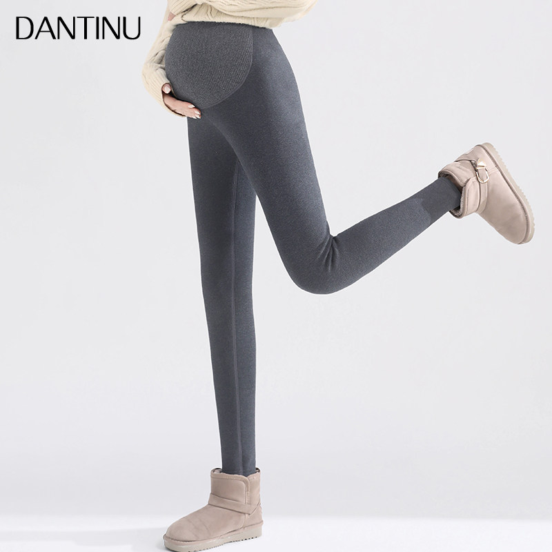 孕妇打底裤秋冬外穿纯棉加绒加厚不勒肚子小个子不掉档冬季棉裤女,淘宝优惠券,粉丝福利购,淘宝优惠卷